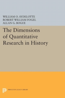 Image for Dimensions of Quantitative Research in History