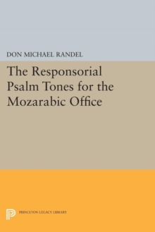 Image for Responsorial Psalm Tones for the Mozarabic Office