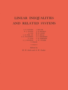 Image for Linear Inequalities and Related Systems. (AM-38)