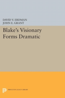 Image for Blake's Visionary Forms Dramatic