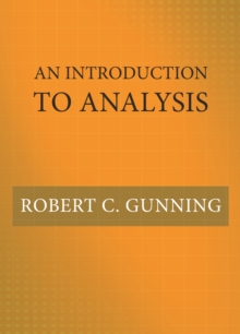Image for Introduction to Analysis