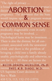 Image for Abortion & Common Sense