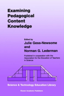 Image for Examining Pedagogical Content Knowledge