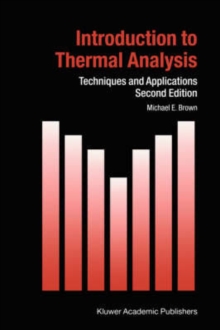 Image for Introduction to thermal analysis  : techniques and applications