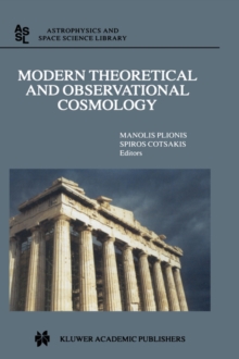 Image for Modern Theoretical and Observational Cosmology