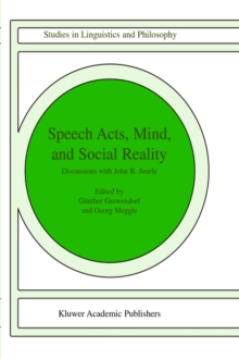Image for Speech Acts, Mind, and Social Reality