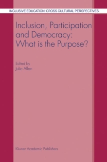 Image for Inclusion, Participation and Democracy: What is the Purpose?