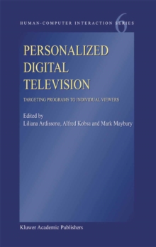 Image for Personalized digital television: targeting programs to individual viewers