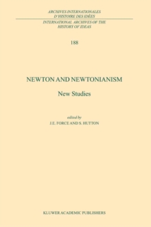 Image for Newton and Newtonianism: new studies