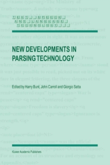 Image for New developments in parsing technology