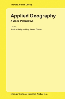 Image for Applied geography: a world perspective