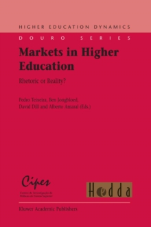 Image for Markets in higher education: rhetoric or reality?