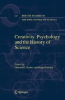 Image for Creativity, Psychology and the History of Science