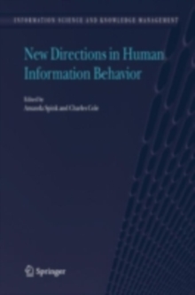 Image for New directions in human information behavior