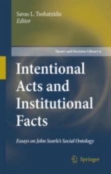 Image for Intentional Acts and Institutional Facts.