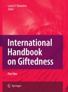 Image for International handbook on giftedness