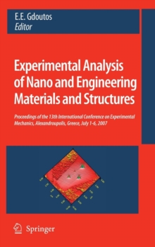 Image for Experimental Analysis of Nano and Engineering Materials and Structures