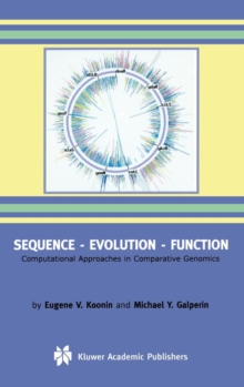 Image for Sequence - evolution - function  : computational approaches in comparative genomics