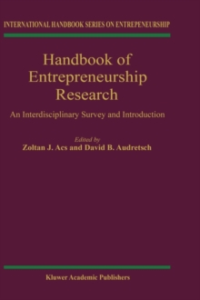 Image for Handbook of Entrepreneurship Research