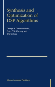 Image for Synthesis and optimization of DSP algorithms