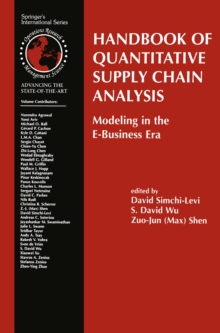 Image for Handbook of quantitative supply chain analysis: modeling in the e-business era