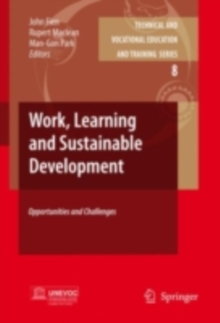 Image for Work, learning and sustainable development: opportunities and challenges