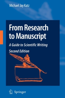 Image for From Research to Manuscript