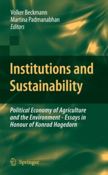 Image for Institutions and Sustainability