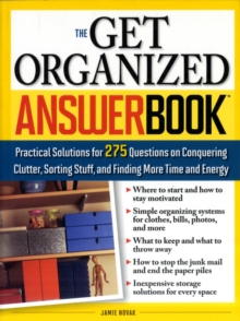 Image for The Get Organized Answer Book