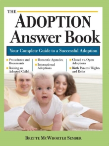 Image for Adoption Answer Book: Your Compete Guide to a Successful Adoption