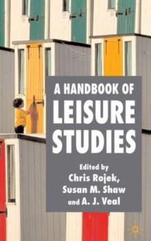 Image for A Handbook of Leisure Studies