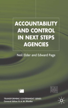 Image for Accountability & control in Next Steps Agencies