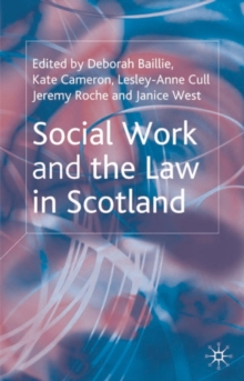 Image for Social Work and the Law in Scotland