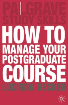 Image for How to manage your postgraduate course
