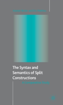 Image for The Syntax and Semantics of Split Constructions
