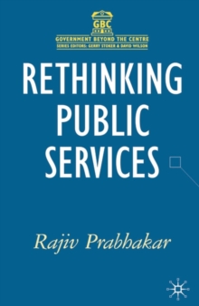 Image for Rethinking public services