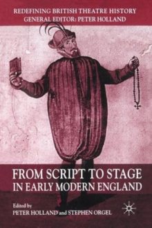 Image for From script to stage in early modern England