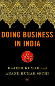 Image for Doing business in India  : a guide for Western managers