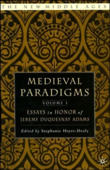 Image for Medieval Paradigms: Volume I