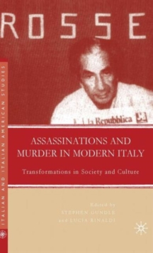 Image for Assassinations and Murder in Modern Italy