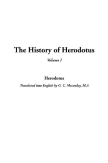 Image for The History of Herodotus, Volume 1