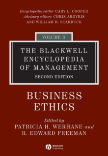 Blackwell Encyclopedia of Management