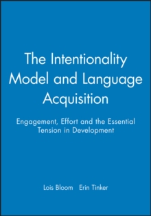 Image for The Intentionality Model and Language Acquisition