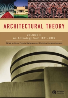 Image for Architectural Theory, Volume 2