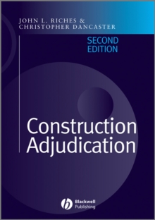 Image for Construction adjudication