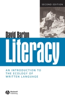 Image for Literacy  : an introduction to the ecology of written language