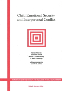 Image for Child Emotional Security and Interparental Conflict