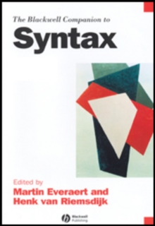 Image for The Blackwell Companion to Syntax Volumes 1-5 Set