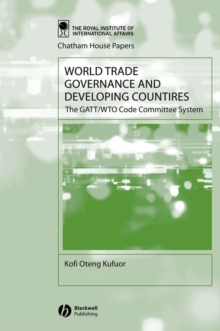 Image for World Trade Governance and Developing Countries