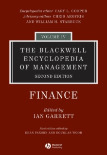 Blackwell Encyclopedia of Management